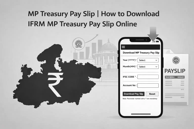 MP Treasury Pay Slip download online