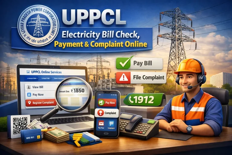 UPPCL Electricity Bill Check, Payment & Complaint Online