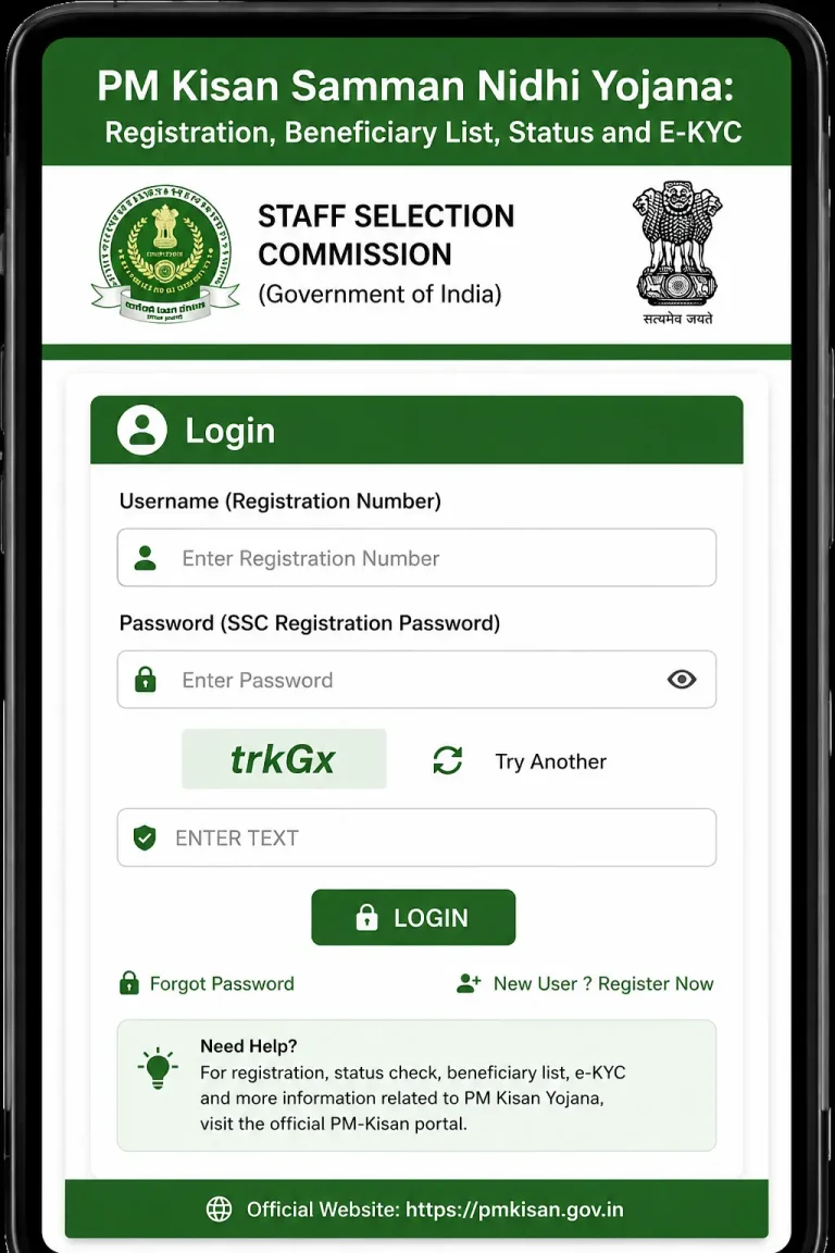 PM Kisan Samman Nidhi Yojana: Registration, Beneficiary List, Status and E-KYC